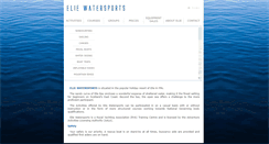 Desktop Screenshot of eliewatersports.com